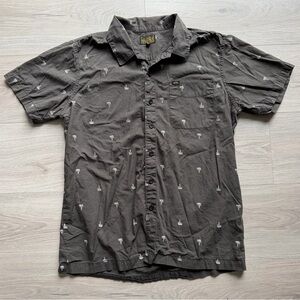 Loser Machine Company - Middle Finger Button Up Shirt